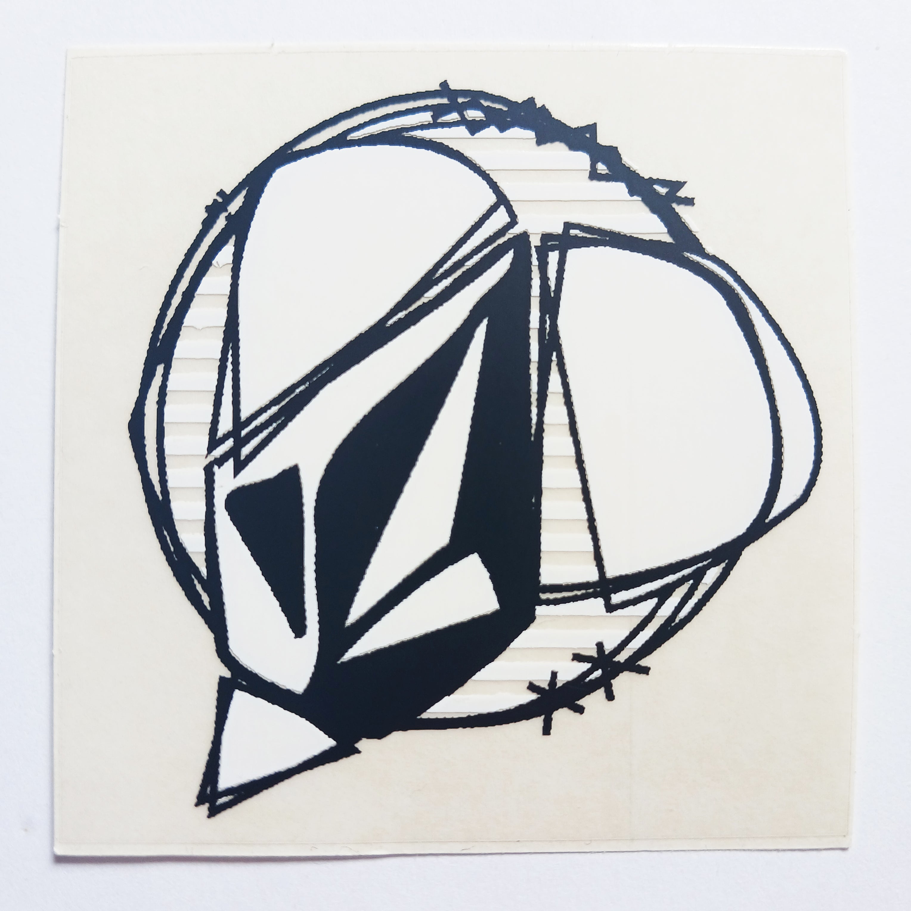 Volcom Stone Skateboard Sticker - SkateboardStickers.com