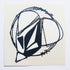 Volcom Stone Skateboard Sticker - SkateboardStickers.com