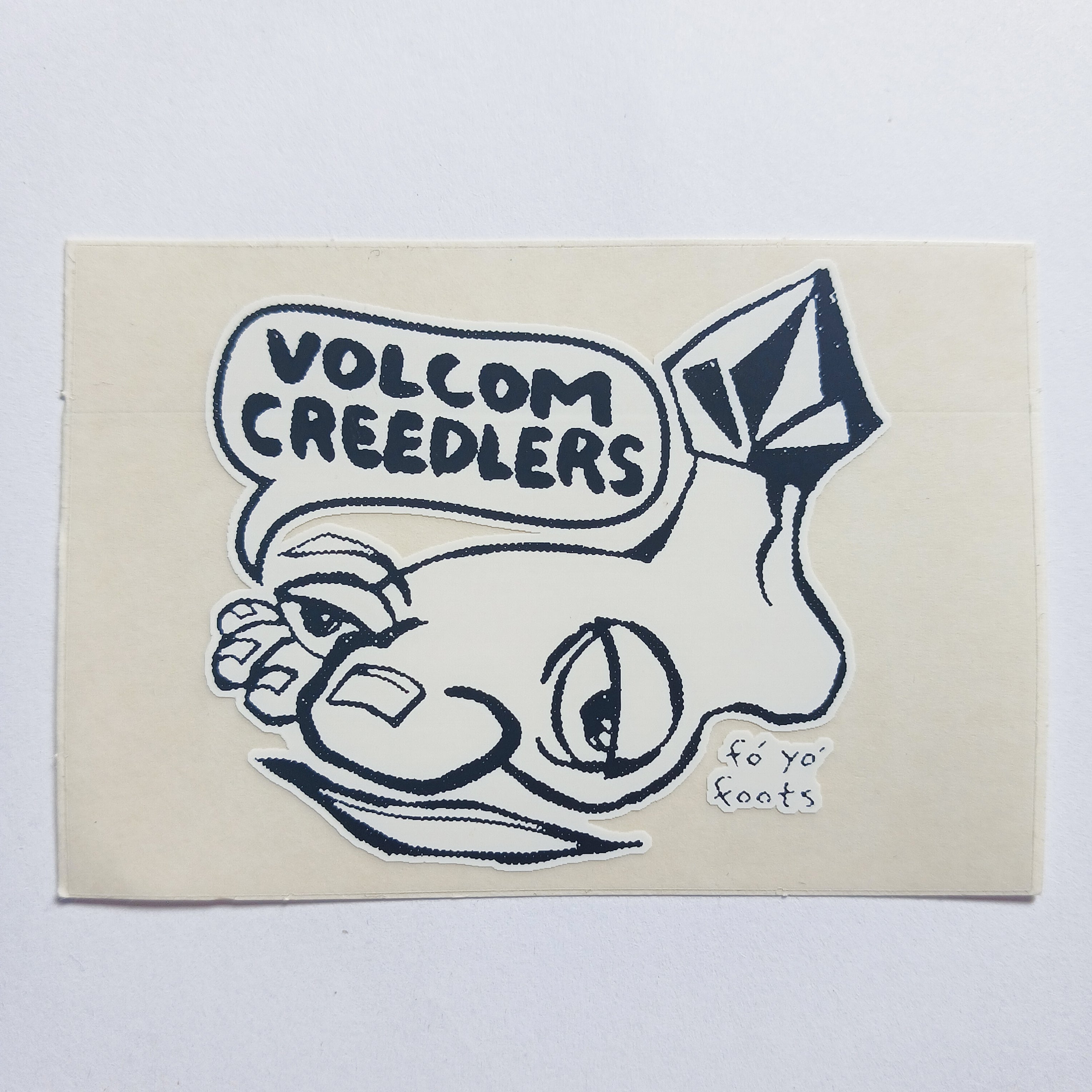 Volcom Stone Skateboard Sticker - SkateboardStickers.com