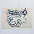Volcom Stone Skateboard Sticker - SkateboardStickers.com