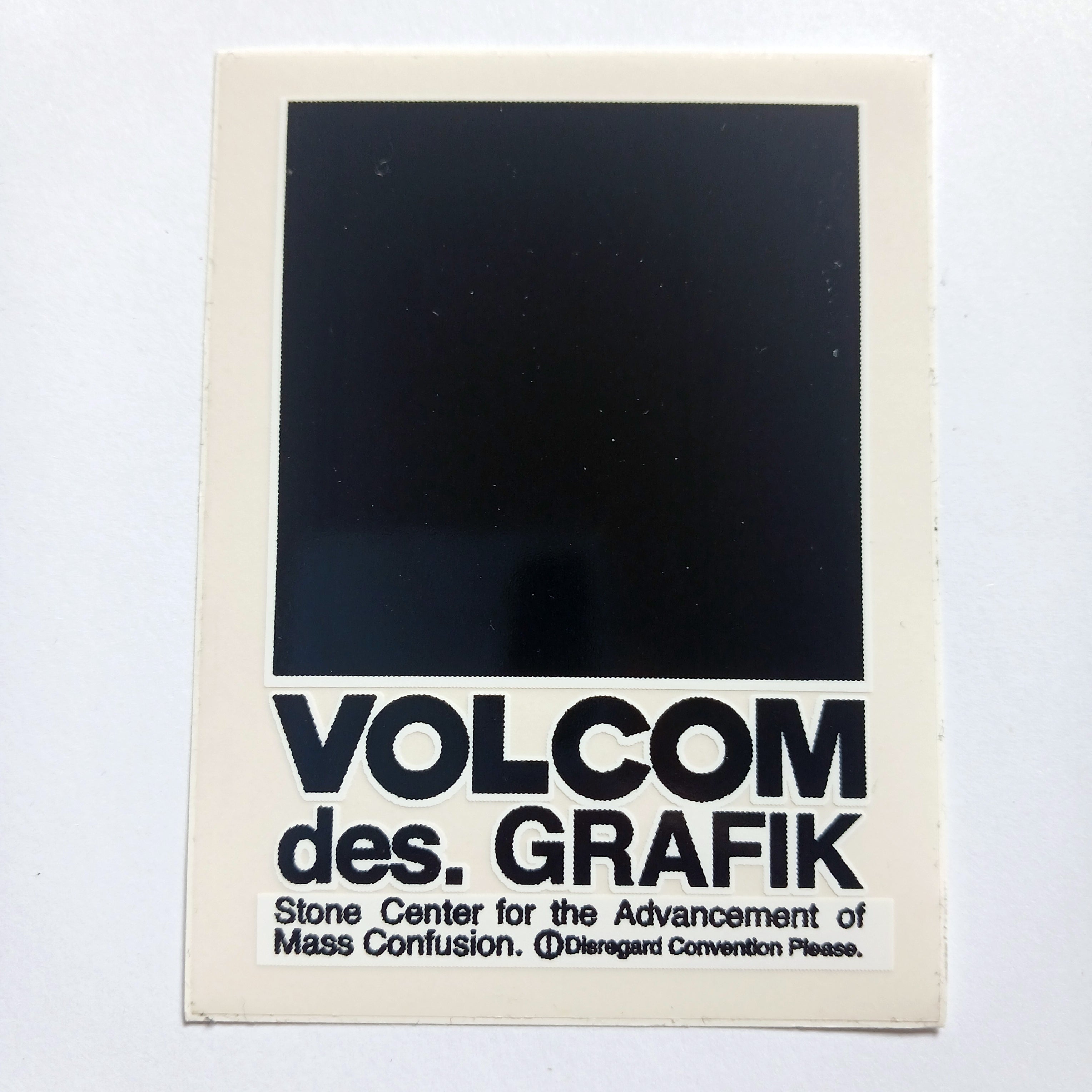 Volcom Stone Skateboard Sticker - SkateboardStickers.com