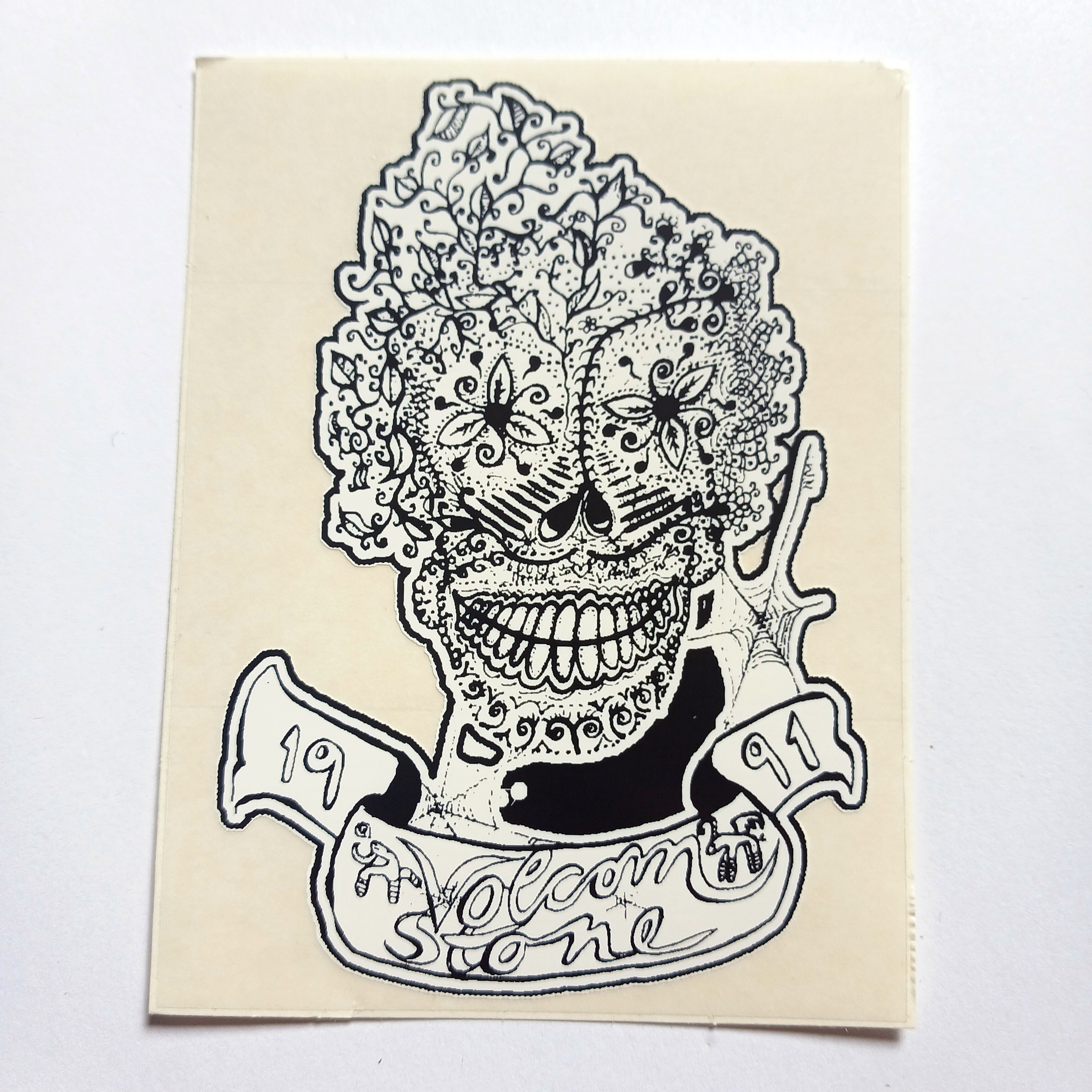 Volcom Stone Skateboard Sticker - SkateboardStickers.com