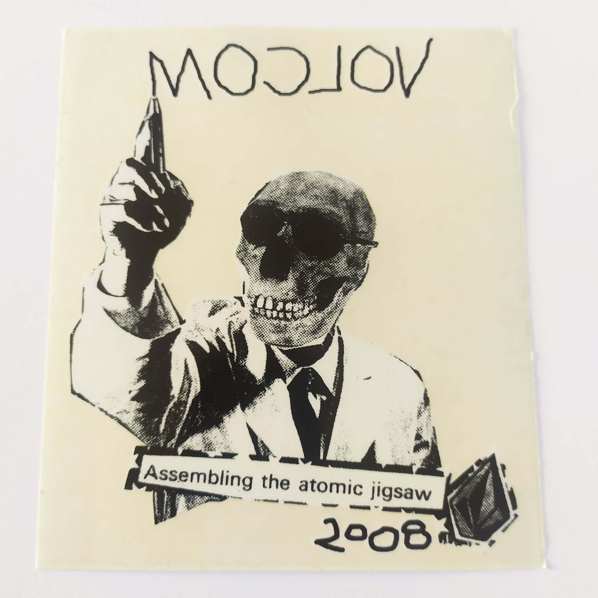 Volcom Stone Skateboard Sticker