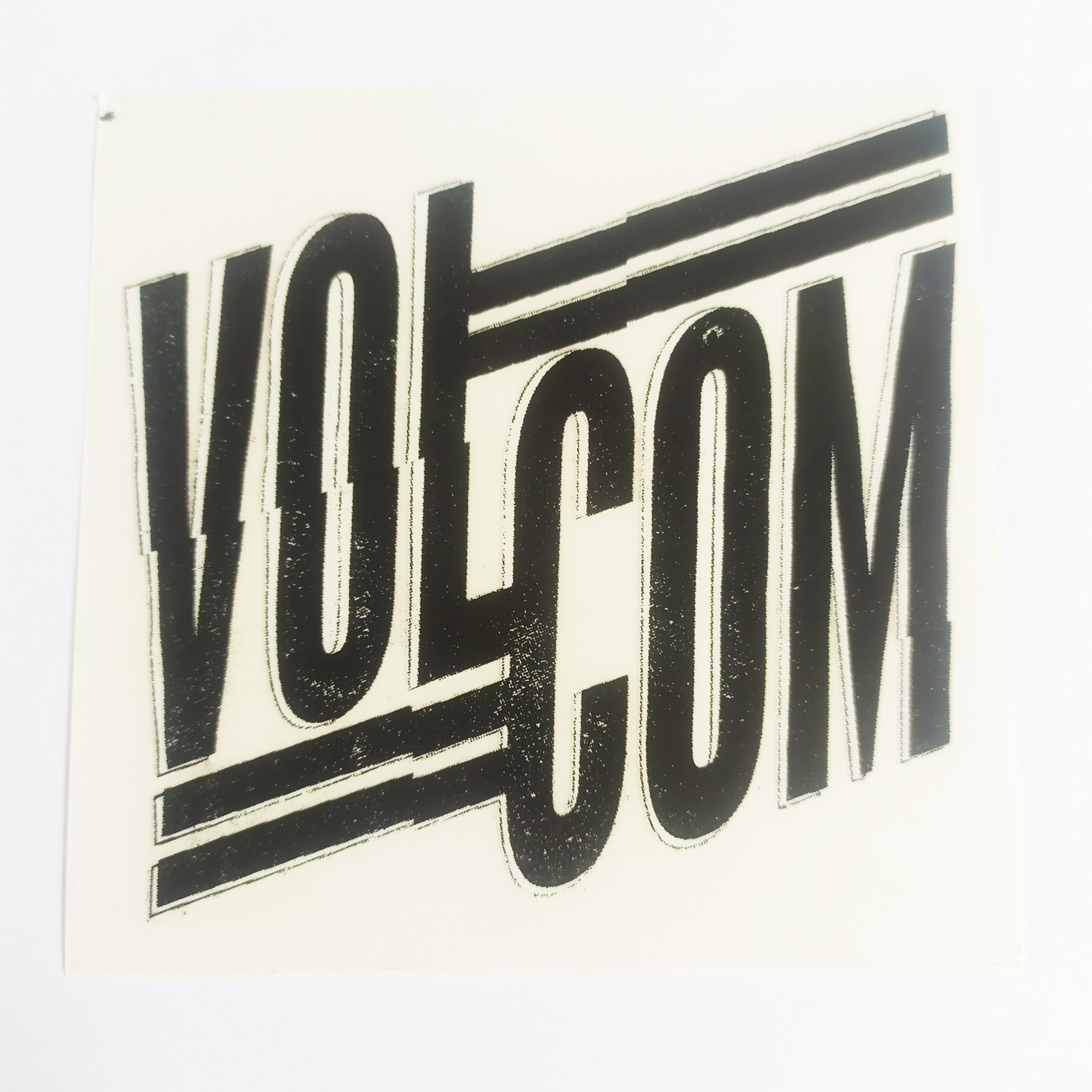 Volcom Stone Skateboard Sticker (20+ years old)