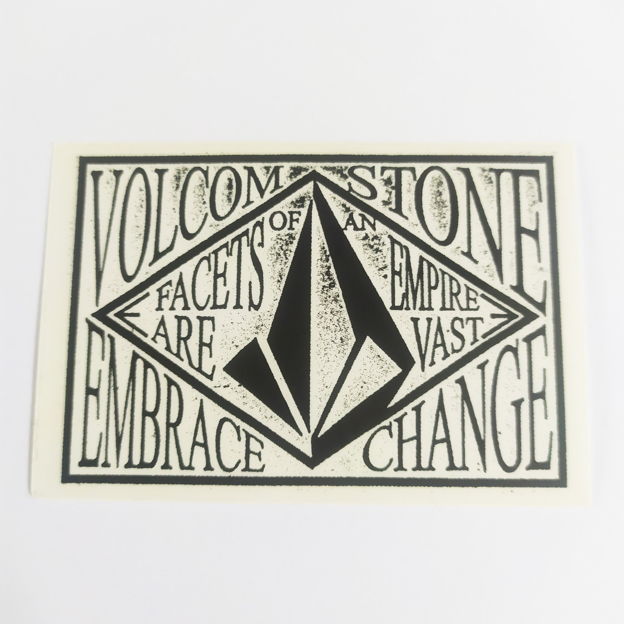 Volcom Stone Skateboard Sticker (20+ years old)