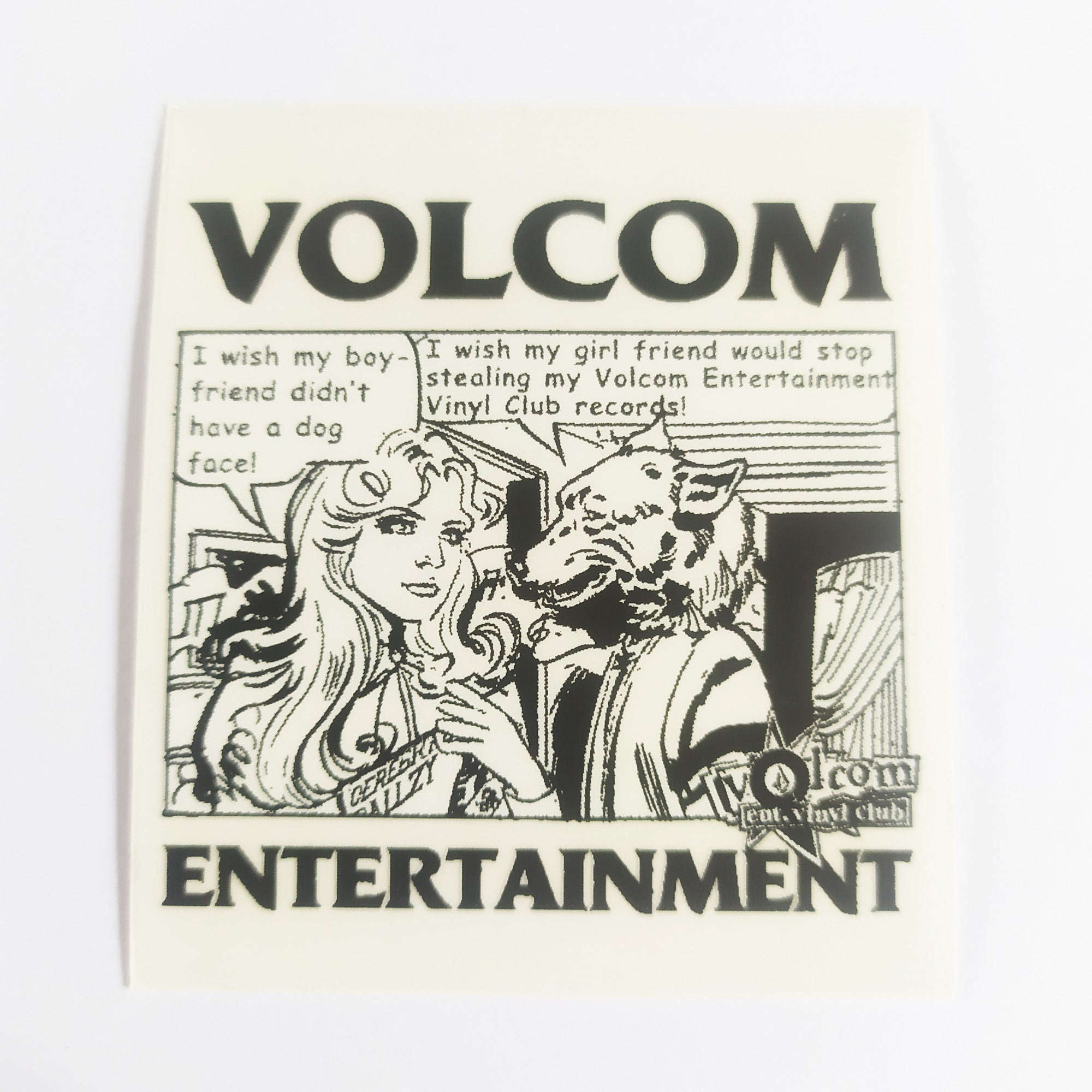 Volcom Stone Skateboard Sticker (20+ years old)