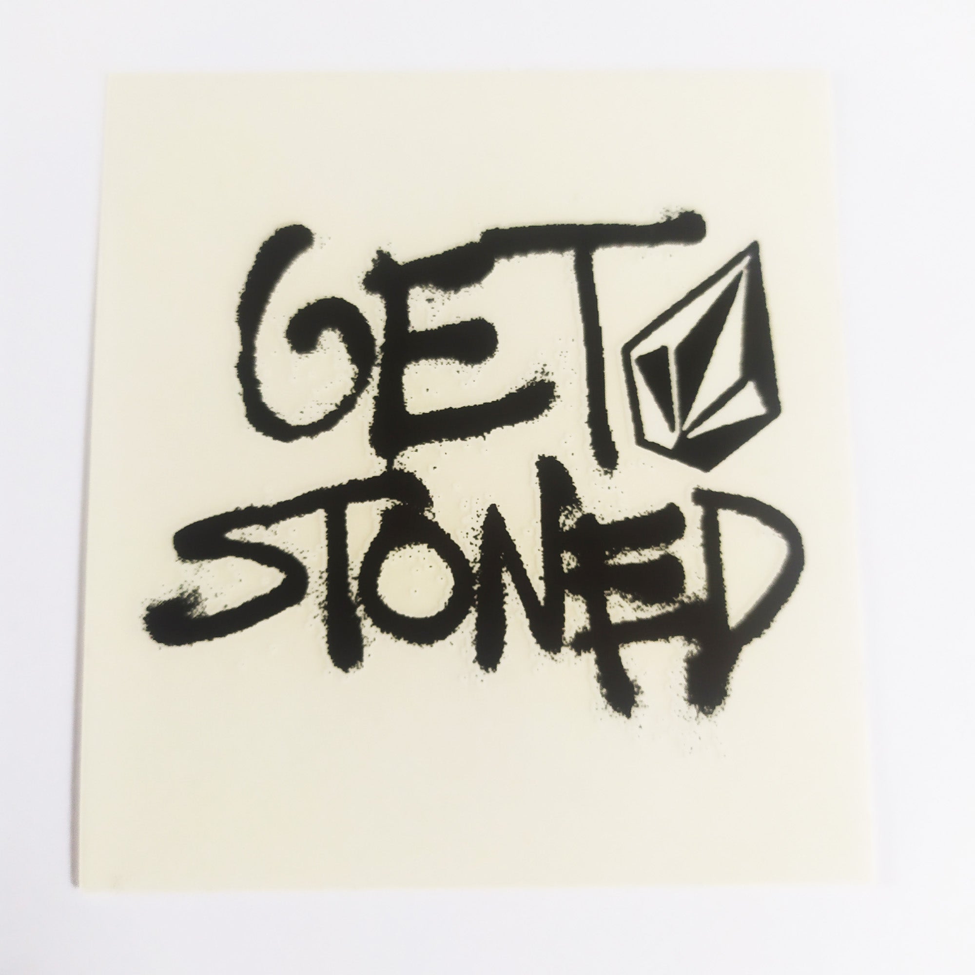 Volcom Stone Skateboard Sticker (20+ years old)