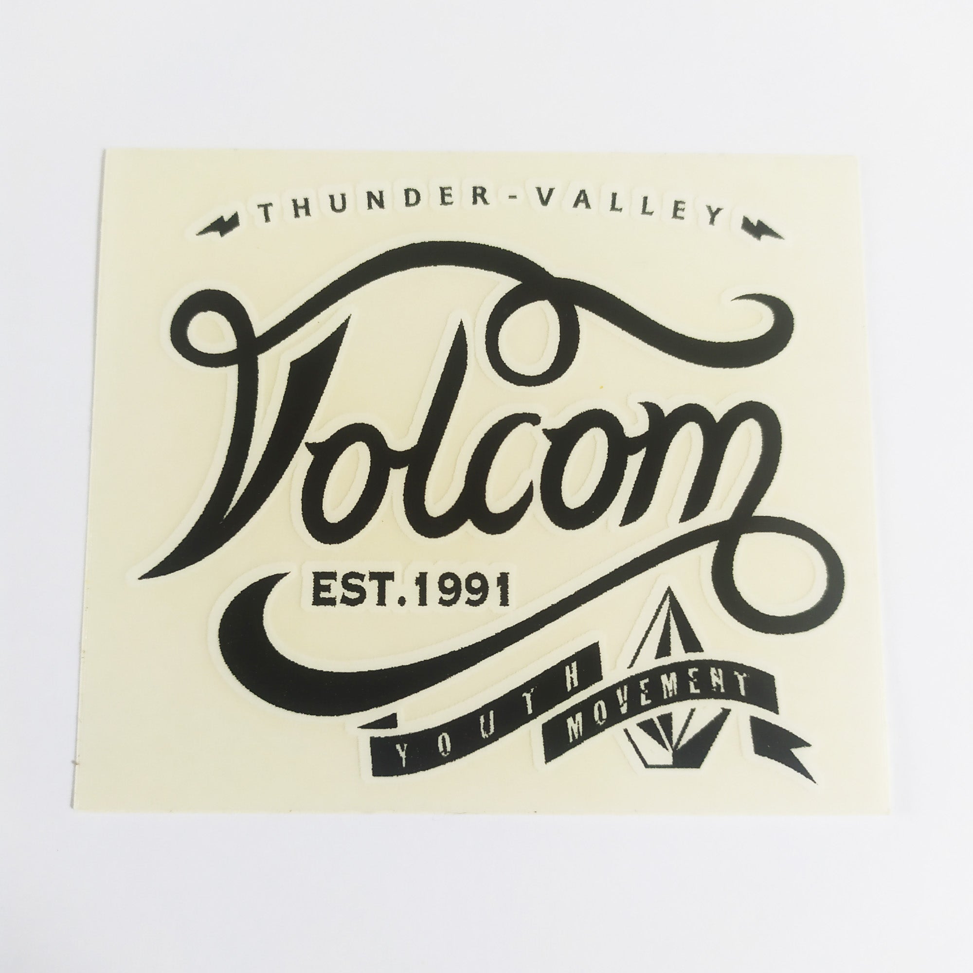 Volcom Stone Skateboard Sticker (20+ years old)