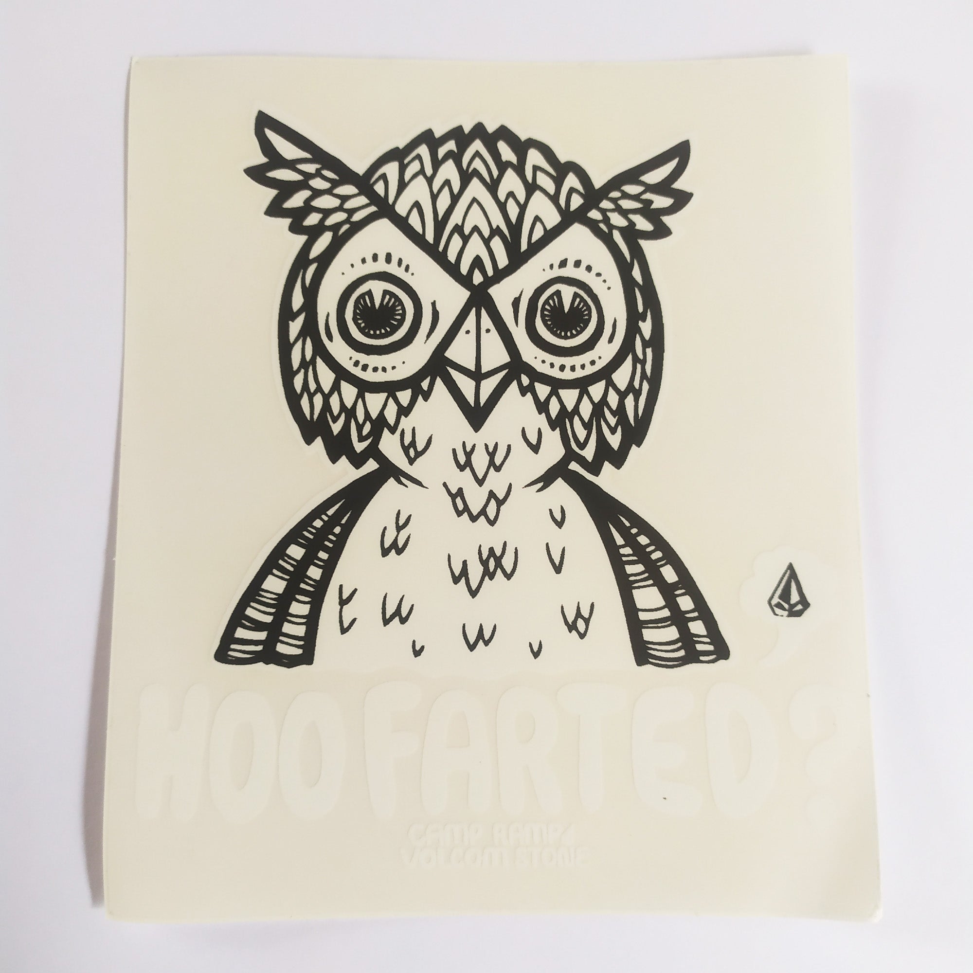 Volcom Stone Skateboard Sticker (20+ years old)