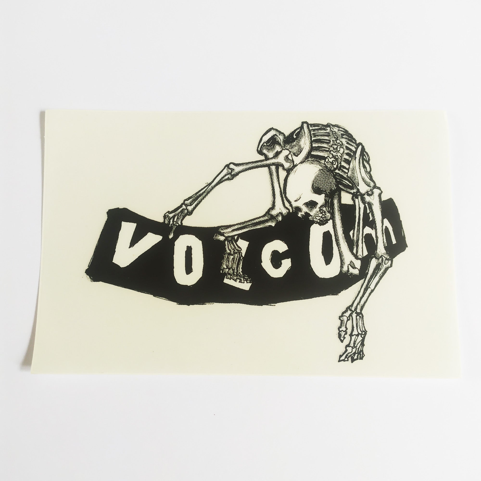 Volcom Stone Skateboard Sticker (20+ years old)