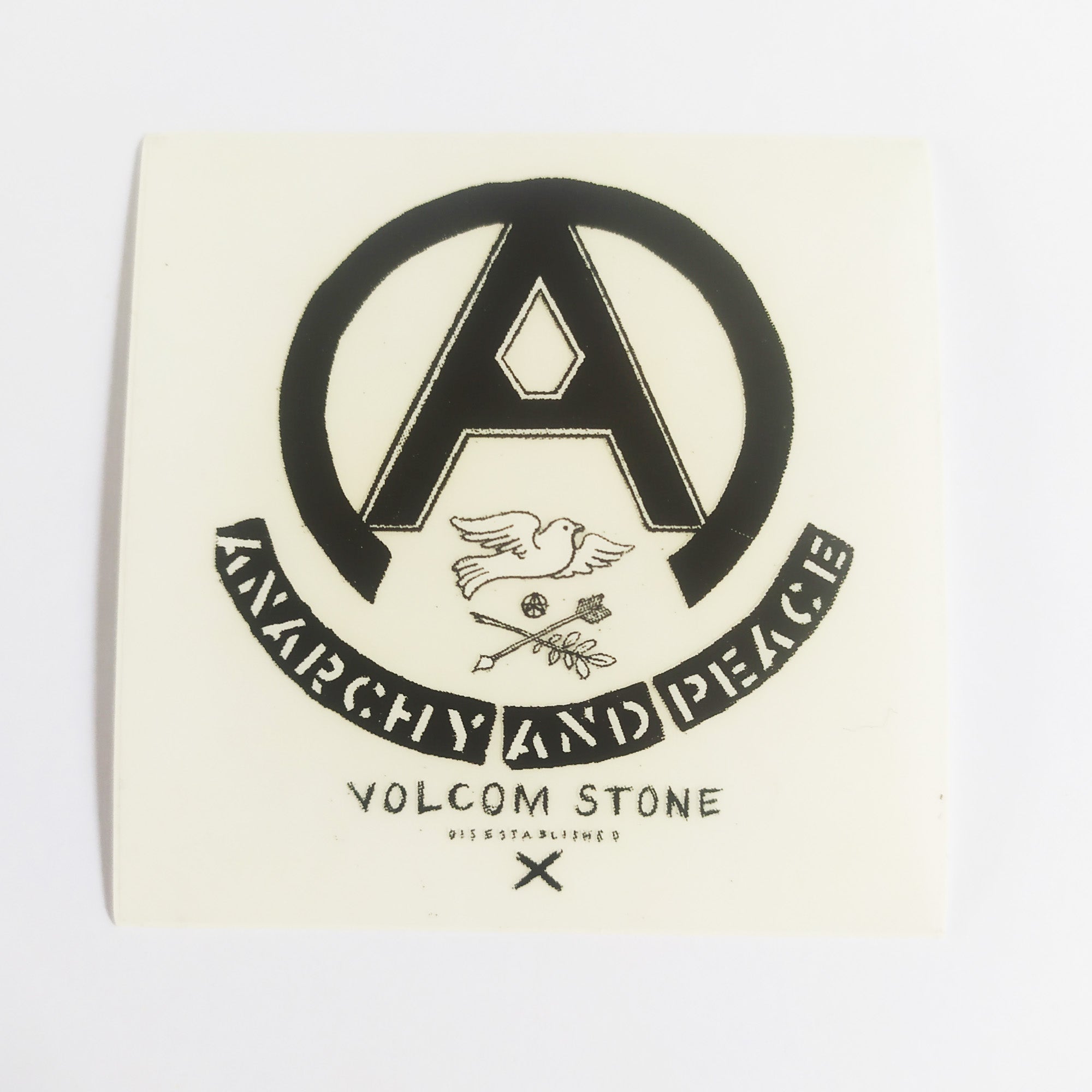 Volcom Stone Skateboard Sticker (20+ years old)