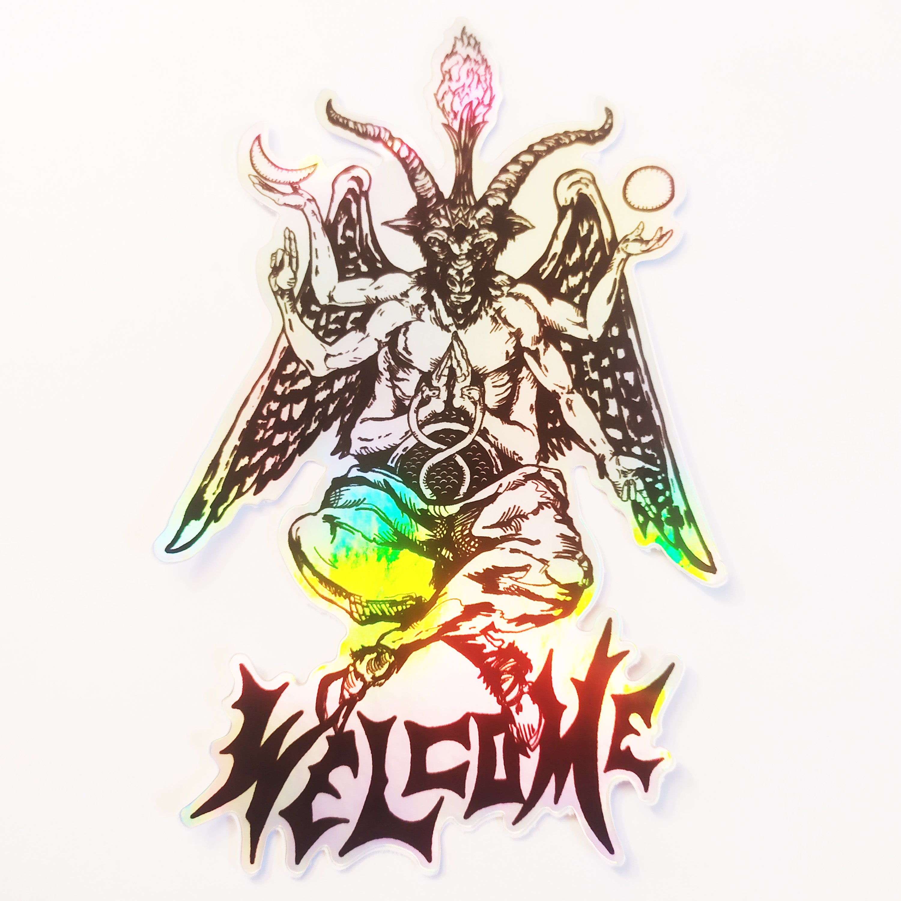 Welcome Skateboards Sticker - Bapholit