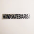 WKND Skateboards Sticker