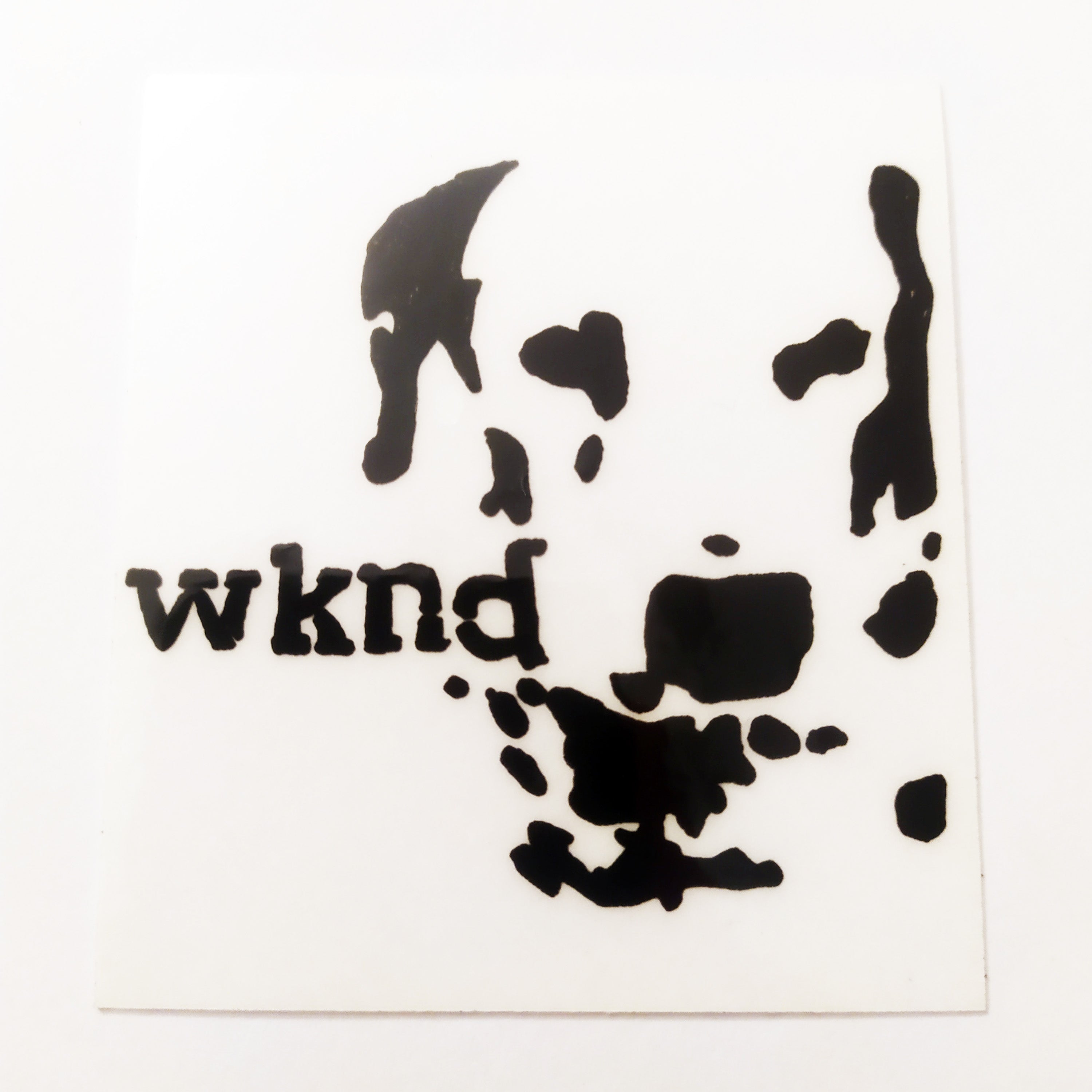 WKND Skateboards Sticker