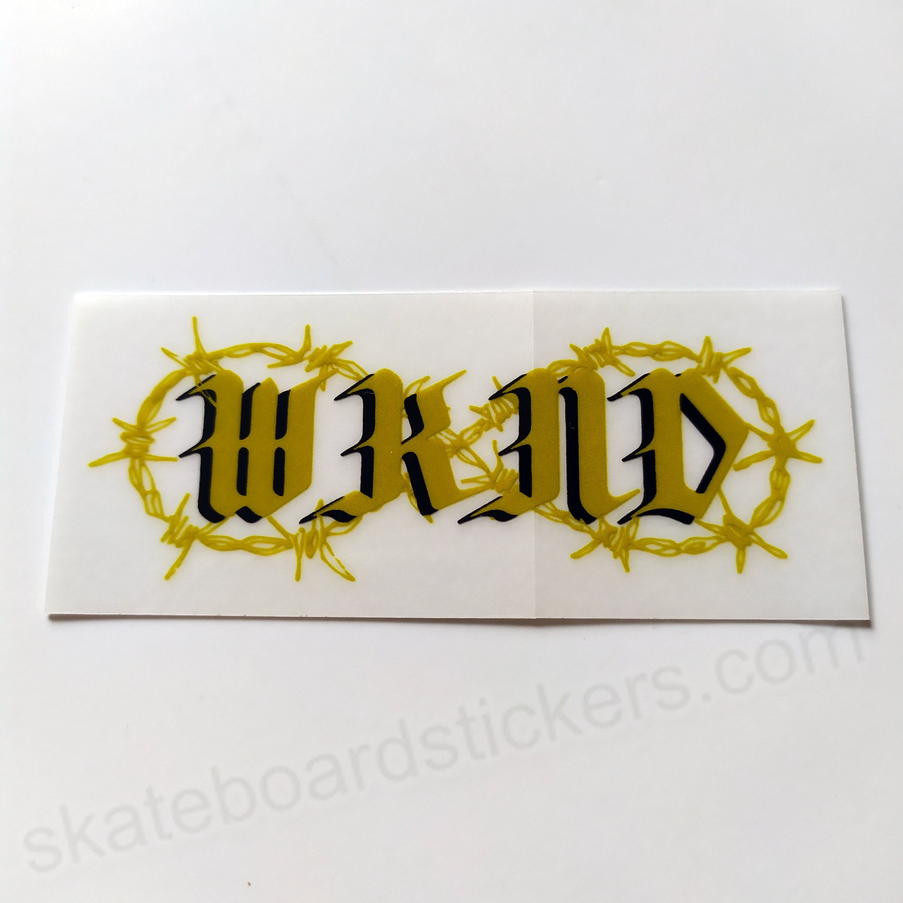 WKND Skateboards Skateboard Sticker - 7cm across approx - SkateboardStickers.com