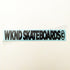 WKND Skateboards Sticker - 15 cm x 2.75 cm approx - SkateboardStickers.com