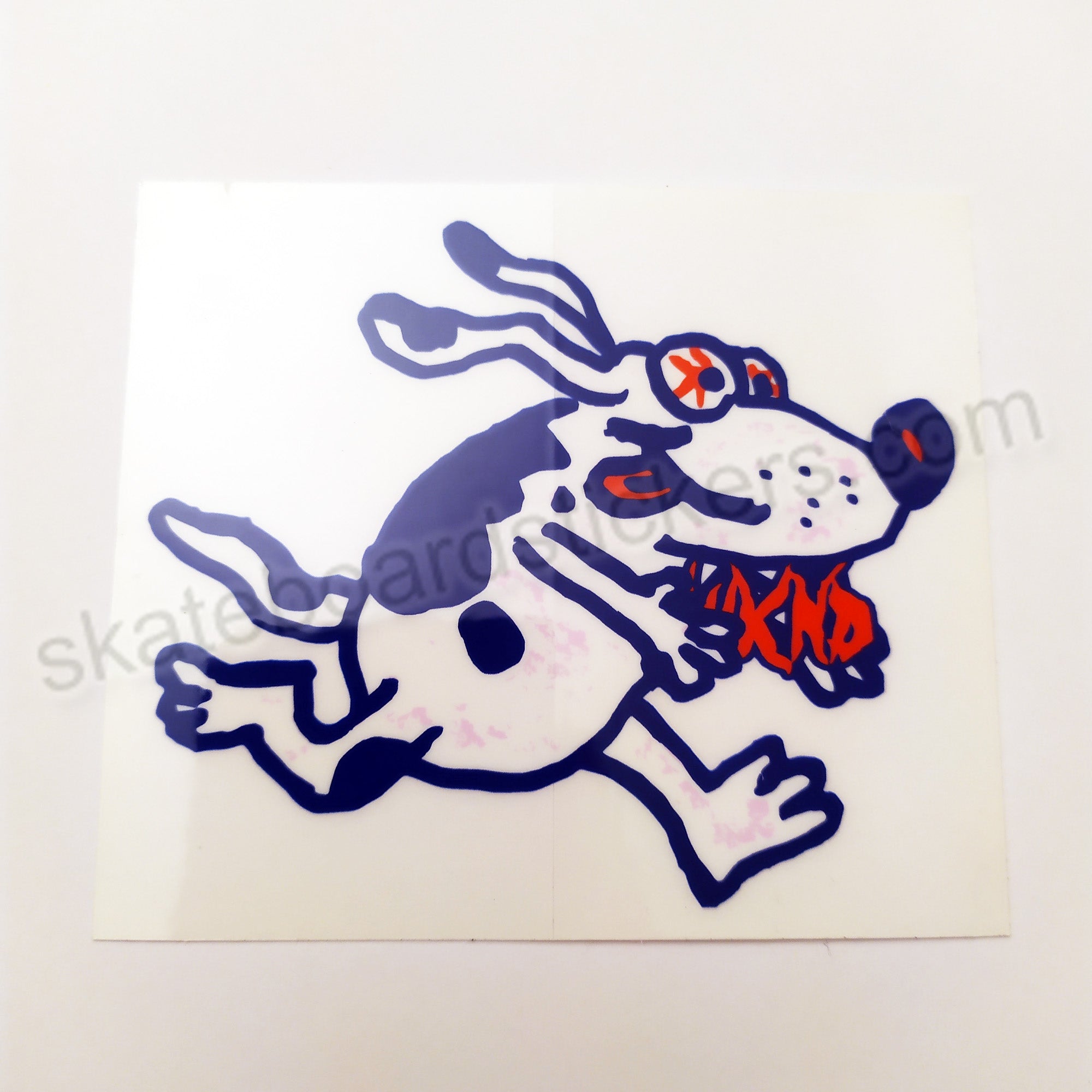 WKND Skateboards Sticker - 9 cm x 7.5 cm approx - SkateboardStickers.com