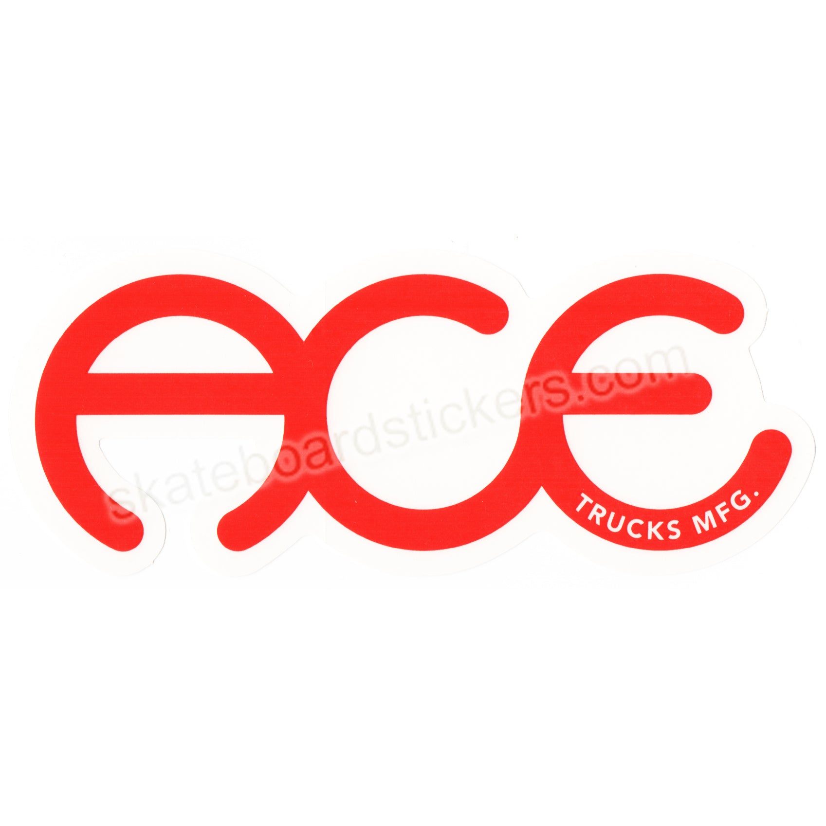 Ace Trucks Skateboard Sticker - Red