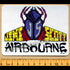 Airbourne Old School Skateboard Sticker - SkateboardStickers.com