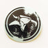 Animal Bikes BMX Sticker / Decal - 5 cm across approx - Black - SkateboardStickers.com