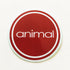 Animal Bikes BMX Sticker / Decal - 5 cm across approx - Maroon - SkateboardStickers.com