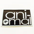 Animal Bikes BMX Sticker / Decal - 7.5 cm across approx - Black - SkateboardStickers.com