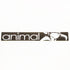 Animal Bikes BMX Sticker / Decal - 24.75 cm across approx - Black - SkateboardStickers.com