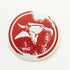 Animal Bikes BMX Sticker / Decal - 5 cm across approx - Maroon - SkateboardStickers.com