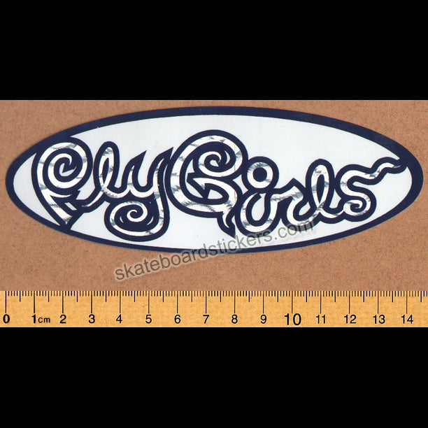 Black Flys Surf Skate Snowboard Eyewear Sticker - SkateboardStickers.com