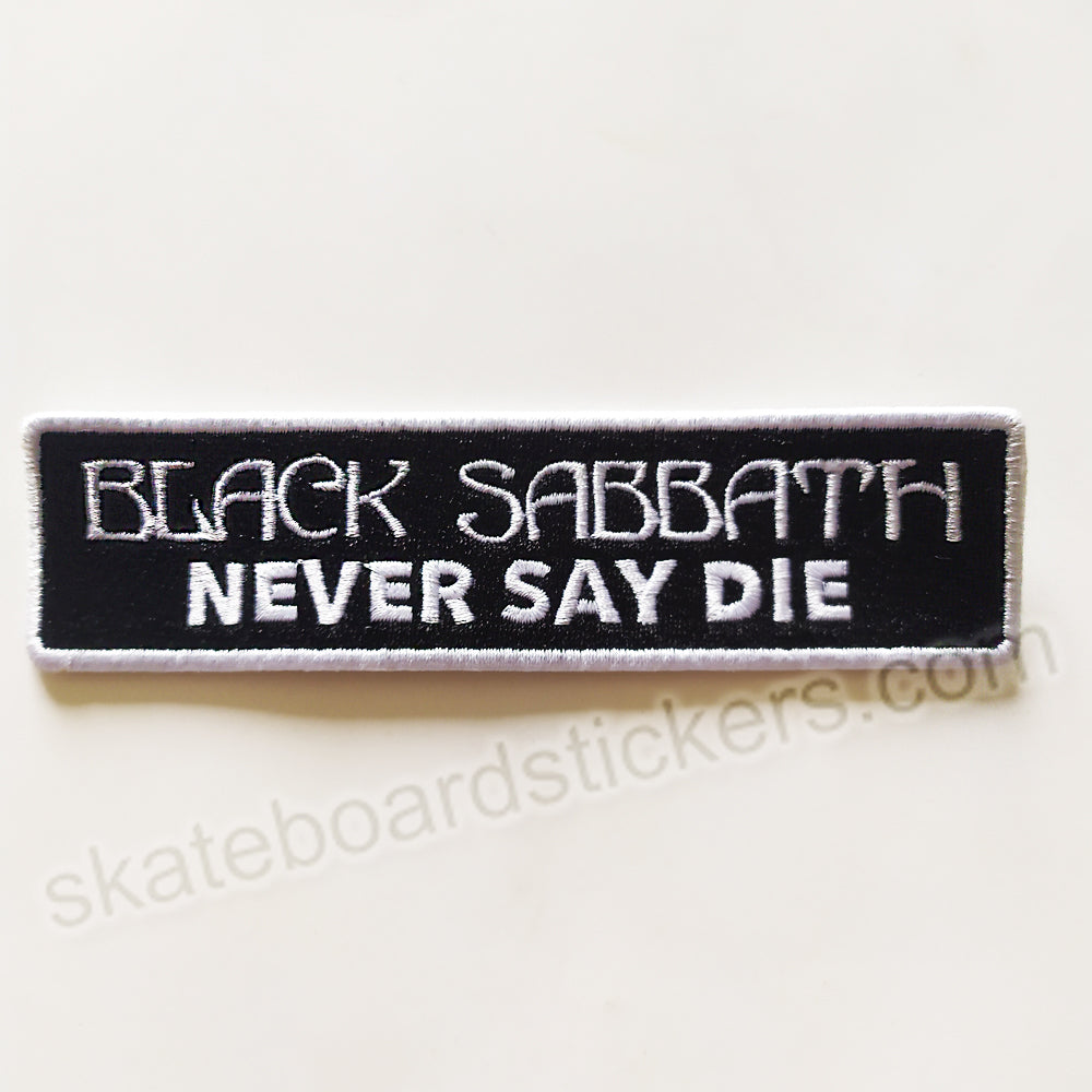 Black Sabbath X Lakai Skateboard Patch - SkateboardStickers.com