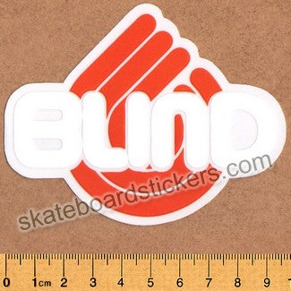 Blind Skateboards Heritage Skull Series Skateboard Sticker - SkateboardStickers.com