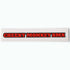 Cheeky Monkey BMX Sticker / Decal - Red