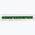 Cheeky Monkey BMX Sticker / Decal - Green