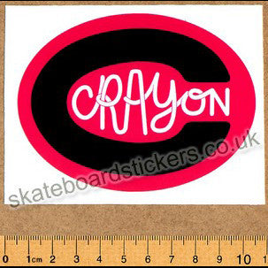 Crayon Skateboard Sticker - SkateboardStickers.com