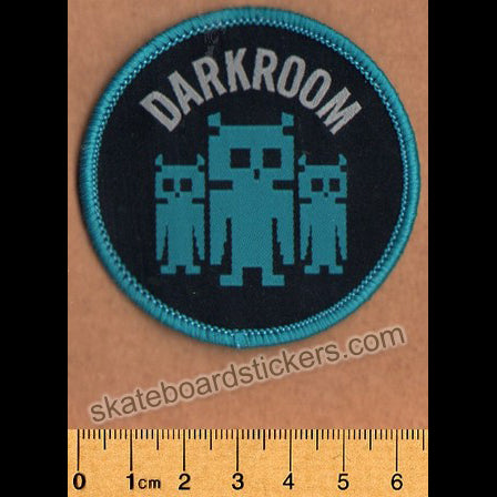dRKRM / Darkroom Skateboards - Invaders Skate Patch - SkateboardStickers.com