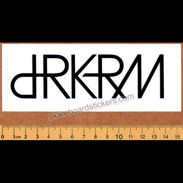 dRKRM / Darkroom Skateboard Sticker - Standard Logo - SkateboardStickers.com