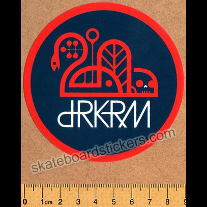 dRKRM / Darkroom Skateboard Sticker - Original Logo - SkateboardStickers.com