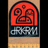dRKRM / Darkroom Skateboard Sticker - Pod Red - SkateboardStickers.com
