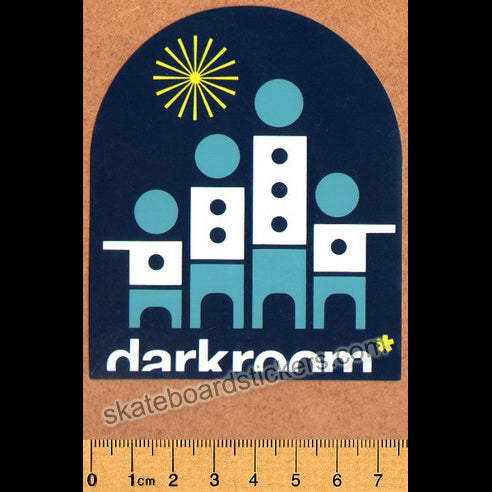 dRKRM / Darkroom Skateboard Sticker - Rapture - SkateboardStickers.com