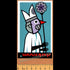 dRKRM / Darkroom Skateboard Sticker - Communion - SkateboardStickers.com
