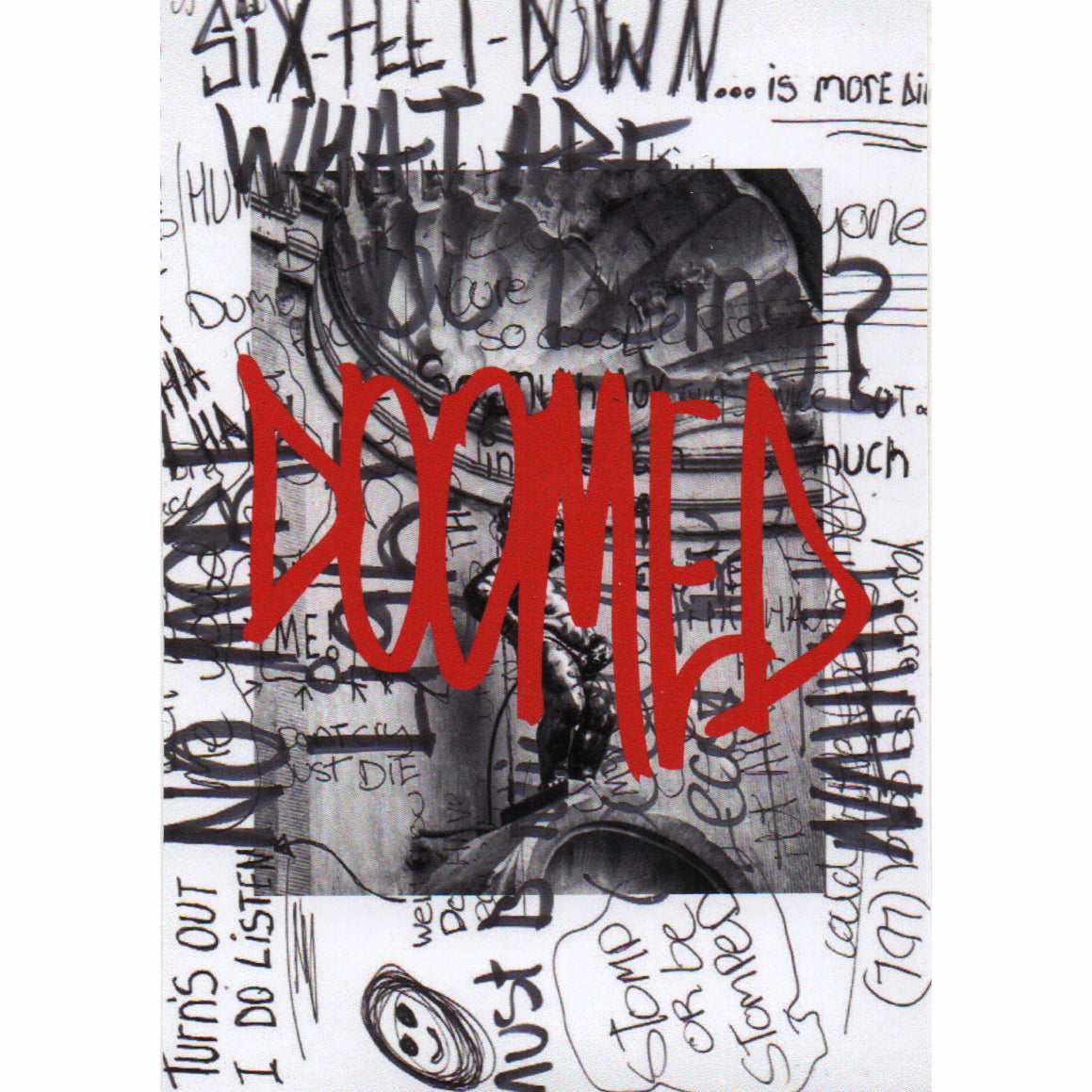 Doomed BMX Sticker / Decal