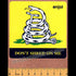 Enjoi - Don't Shred On Me Skateboard Sticker - SkateboardStickers.com