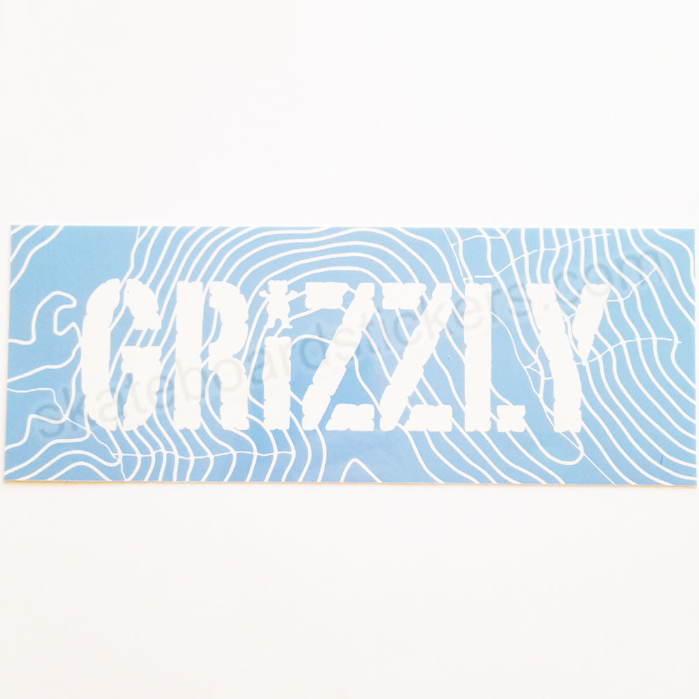 Grizzly Griptape XL Stamp Skateboard Sticker