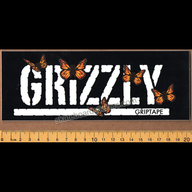 Grizzly Griptape XL Stamp Skateboard Sticker