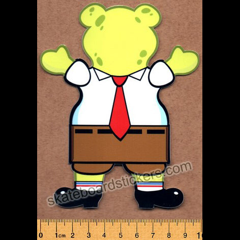 Grizzly Griptape XL Bear Skateboard Sticker