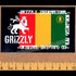 Grizzly Griptape Skateboard Sticker - SkateboardStickers.com