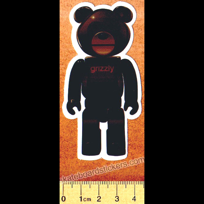 Grizzly Griptape Skateboard Sticker - SkateboardStickers.com