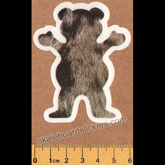 Grizzly Griptape Skateboard Sticker - SkateboardStickers.com