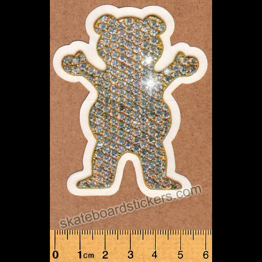 Grizzly Griptape Skateboard Sticker - SkateboardStickers.com