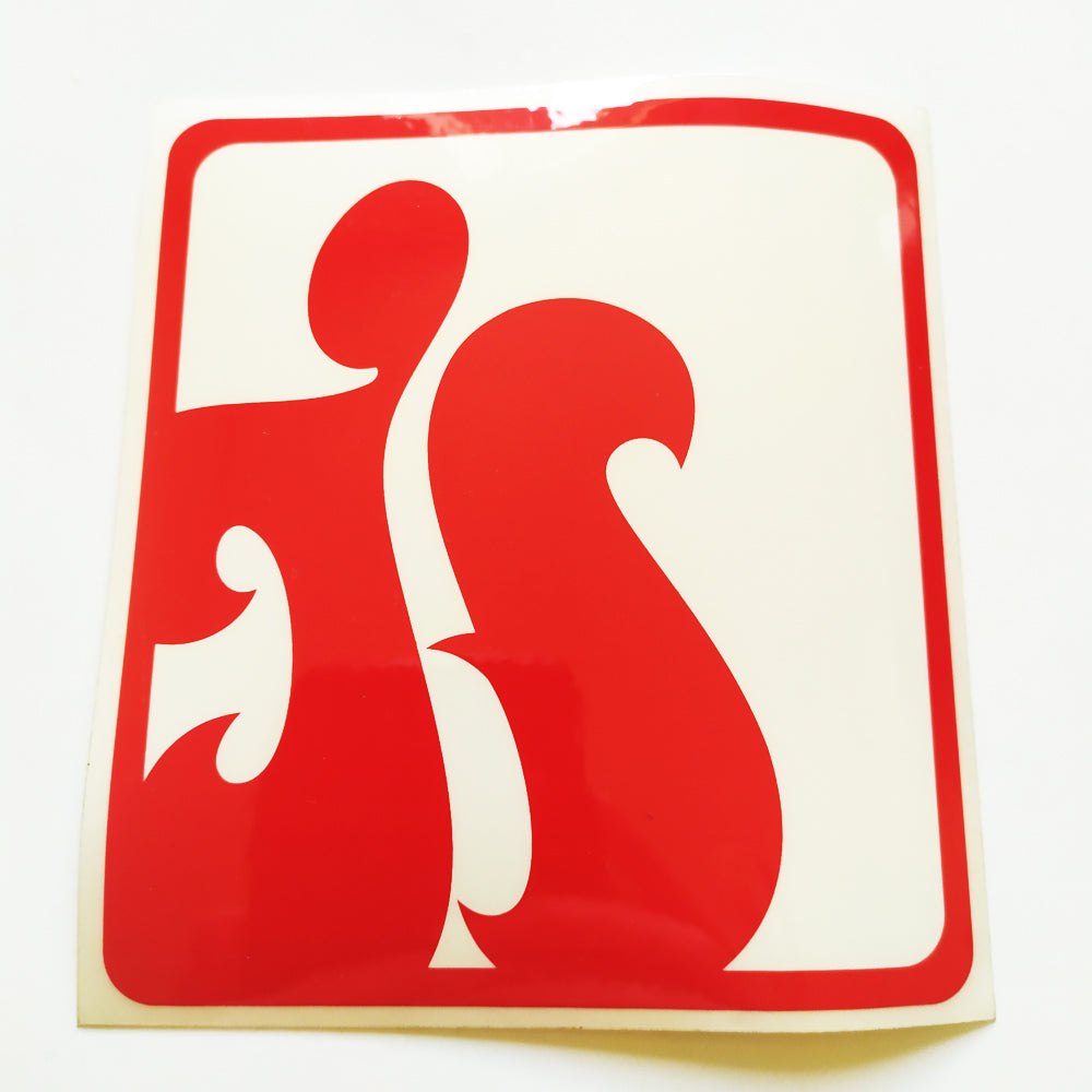 Hubba Skateboard Sticker - 11cm high approx - SkateboardStickers.com